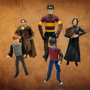 5 Assorted Harry Potter Figures